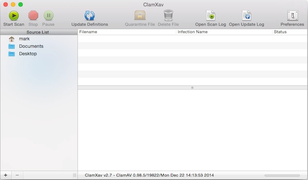 ClamXav Mac版,系统防护,第1张