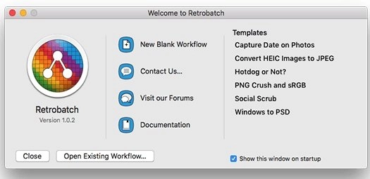 Retrobatch Mac版,图片处理,第1张