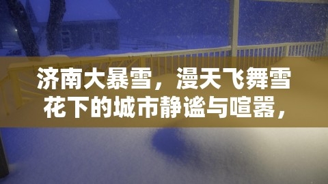 济南大暴雪，漫天飞舞雪花下的城市静谧与喧嚣，济南大暴雪最新消息今天,济南大暴雪，漫天飞舞雪花下的城市静谧与喧嚣，济南大暴雪最新消息今天,济南大暴雪,城市喧嚣,第1张