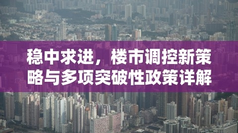 稳中求进，楼市调控新策略与多项突破性政策详解，政策突破是什么意思