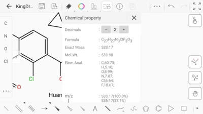 化学结构式编辑器 KingDraw 安卓版,KingDraw化学结构式编辑器,教育教学,第10张